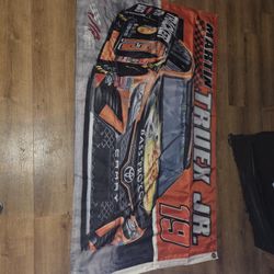 Martin Truex Jr Nascar Flag