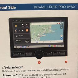 Eonon UX6K-PRO-MAX 10.1" QLED Double Din Android Car Stereo – Wireless CarPlay & Android Auto NEW