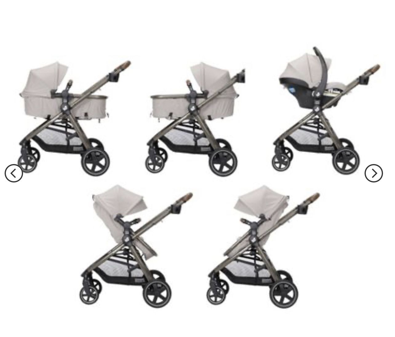 Maxi Cosi Luxe Travel System New Hope Tan, Stroller, Car Seat, Bassinet, Baby Bouncer, Baby Swing, Baby Stuff, Baby Clothes, Baby Shoes, Baby Toys,