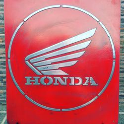 Honda Vintage Metal Sign