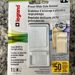 2 Legrand Light Switches