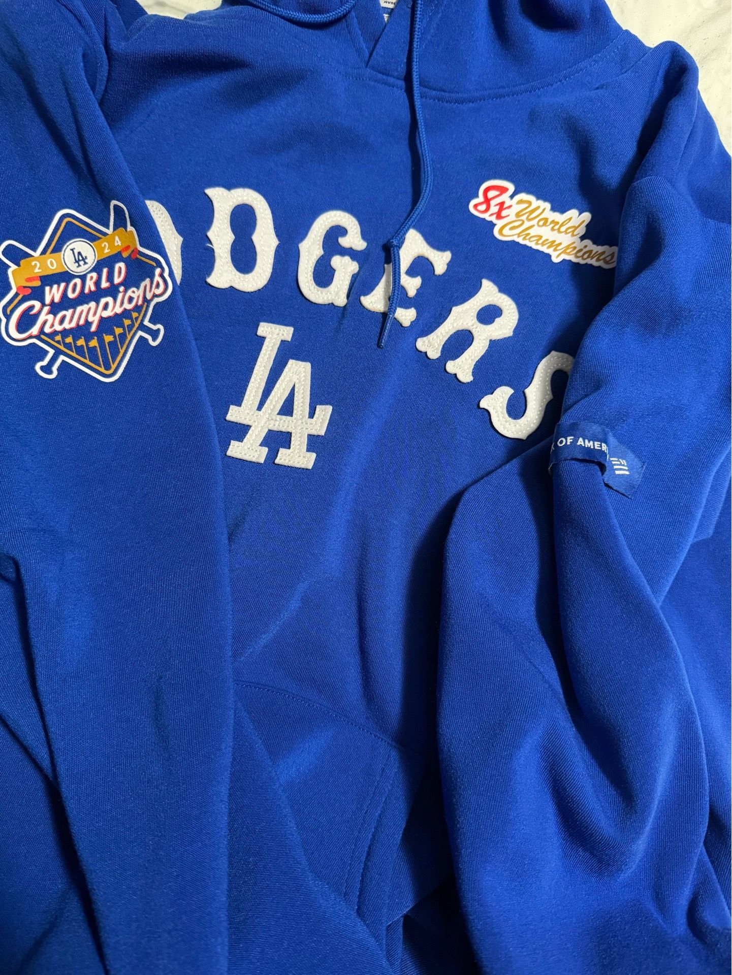 Dodgers World Series champs hoodie
