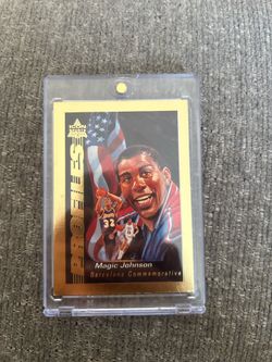 1993 Icon Sports Magic Johnson Olympic Dream Team Barcelona Commemorative Set