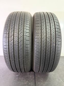 225 60 17 Hankook Dynapro HP2 - 2 Used Tires 80% Life