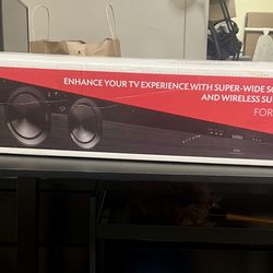 SHARP HT-SB602 Sound Bar Home Theater 54 1/2 “ Wireless SubWoofer