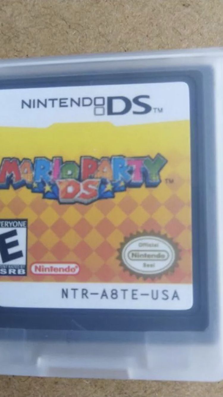 Mario Party DS Game Card For Nintendo NDSL DSI DS 3DS XL 2DS