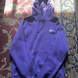 Large Nike Hoodie - Purple 