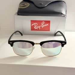 Ray Bans Club Master New Box Black Frame 