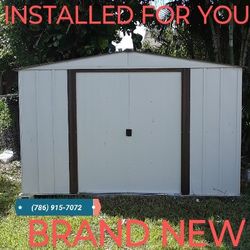 SAVE $$$$ ON YOUR OWN BRAND NEW SHED WITH INSTALLATION/ SEVERAL SIZES AVAILABLE/ BOOK TODAY YOUR INSTALLATION APPOINTMENT !!!