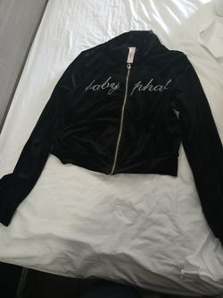 Baby Phat Black 2-Piece Tracksuit XL