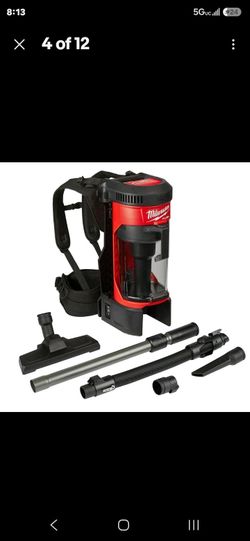 Milwaukee M18 back pack vacuum