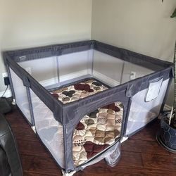 Baby Playpen WITHOUT Padded Mat 47x47 In