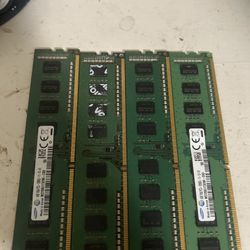 4x Samsung 4GB DDR3 RAM (16GB total)