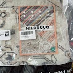 New, Firm, Hilorug Area Rug 8x10 - Soft Non-Slip Backing Stain Resistant for Farmhouse Kitchen(8x10 Ivory/Multi)