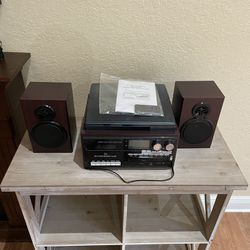 Record And Cassette Stereo 
