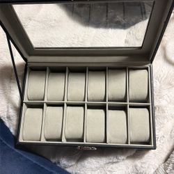 12 Watch Holder Box $20