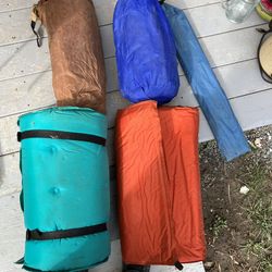2 tents 2 inflatable sleeping Matt’s
