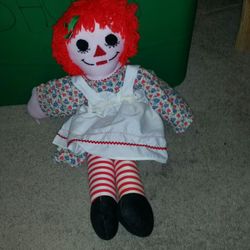 Raggedy ann doll