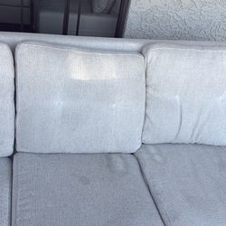 Used White Couch