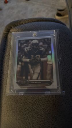 Topps Chrome Tom Brady Sepia Refractor