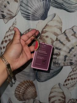 Hand sanitizer spray & holder