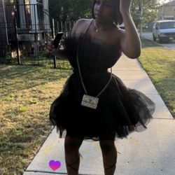 Black Tulle Dress For Sell