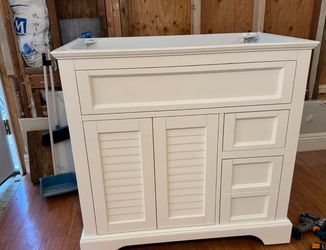 White Sink Base 36” Brand new