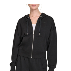 NWT WOMENS XL DKNY HOODIE FULL ZIP JACKET