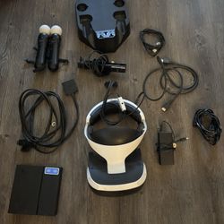Sony PSVR Bundle With Demo Games And Charging Stand