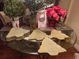 Ceramic CHRISTMAS Tree Plates 8