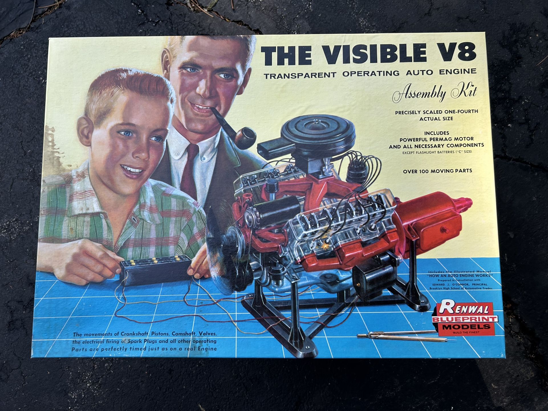 Two NIB 1960s Automotive Model Items From Renewal Blueprint Products