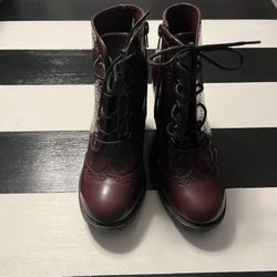 Women’s Bamboo  Heeled Ankle Boots 