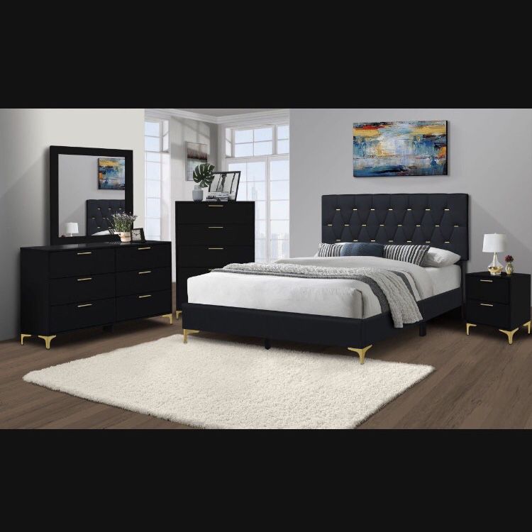 Brand New Queen Size Bedroom Set$799.financing Available No Credit Needed In