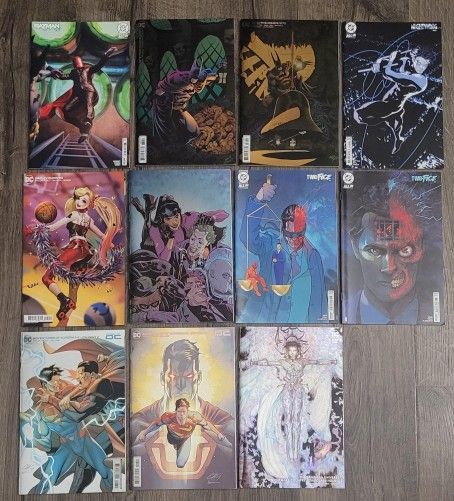 DC Comic Books LOT Foil Variants
