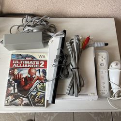 Nintendo Wii Console Complete With Game