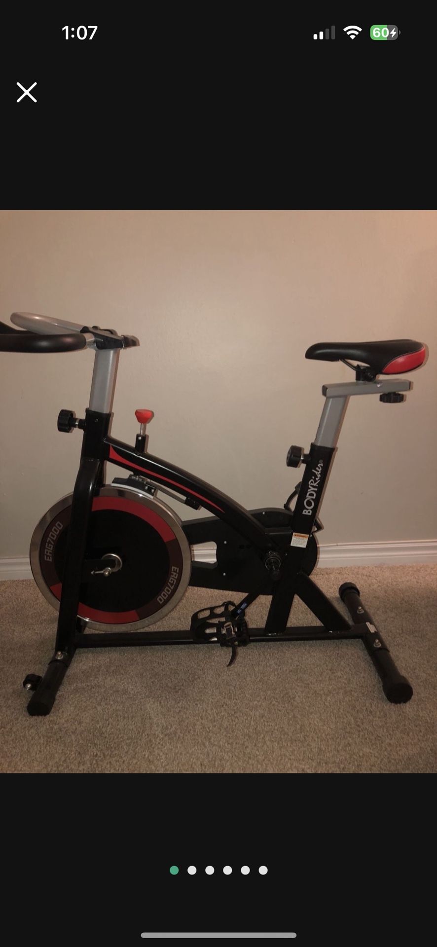 Body rider Exercise Bike Stationary Bike