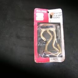 A New Pair of Coat & Hat Hanging Hooks