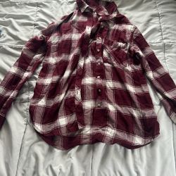 red and white flannel 