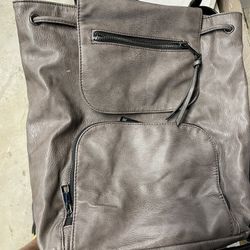 ALDO | Greige Drawstring Backpack brown