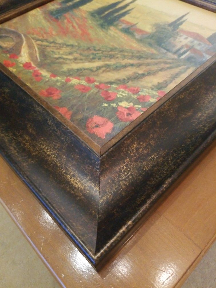 2 Italian Landscapes Picture Frame