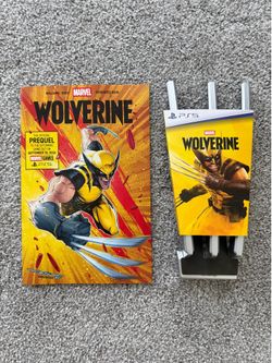 SDCC 2026 Comic Con Marvel Exclusive PS5 Wolverine Claws and Prequel Comic Book