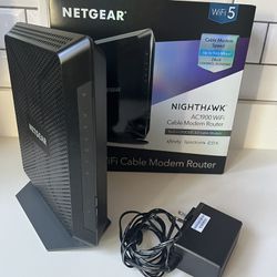 Nighthawk AC1900 WiFi Cable Modem Router 