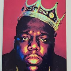 Biggie Smalls Metal Poster Print 