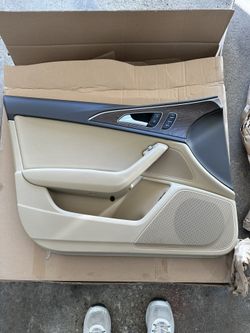 Audi C7 Drivers Door Panel Complete 