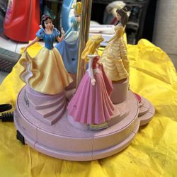 Disney dancing princess lamp Retro 1990s