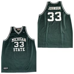Michigan State Spartans Johnson #33 Jersey Men’s 2XL