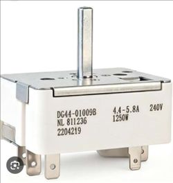 Samsung range infinite burner switch, part number DG44-01009B