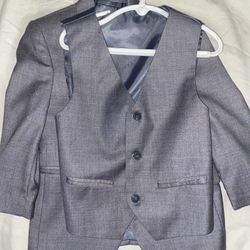 Boys Coat And Vest