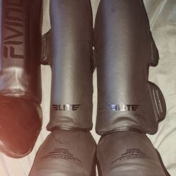 Kids Used Leg Guards for martial arts