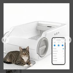 Smart Self-Cleaning Cat Litter Box